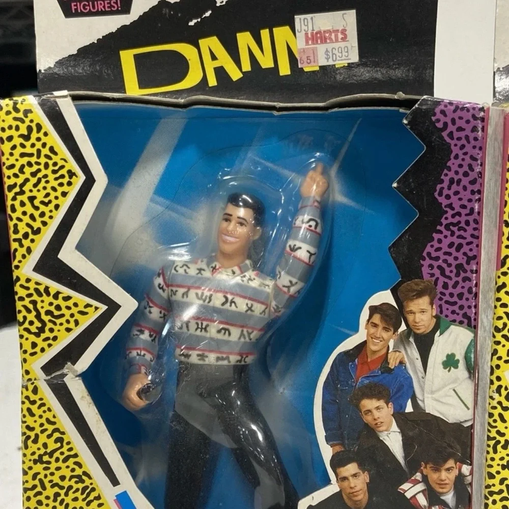 ⭐ 1990 NEW KIDS ON THE BLOCK — COMPLETE SET OF 5 — SEALED! ⭐